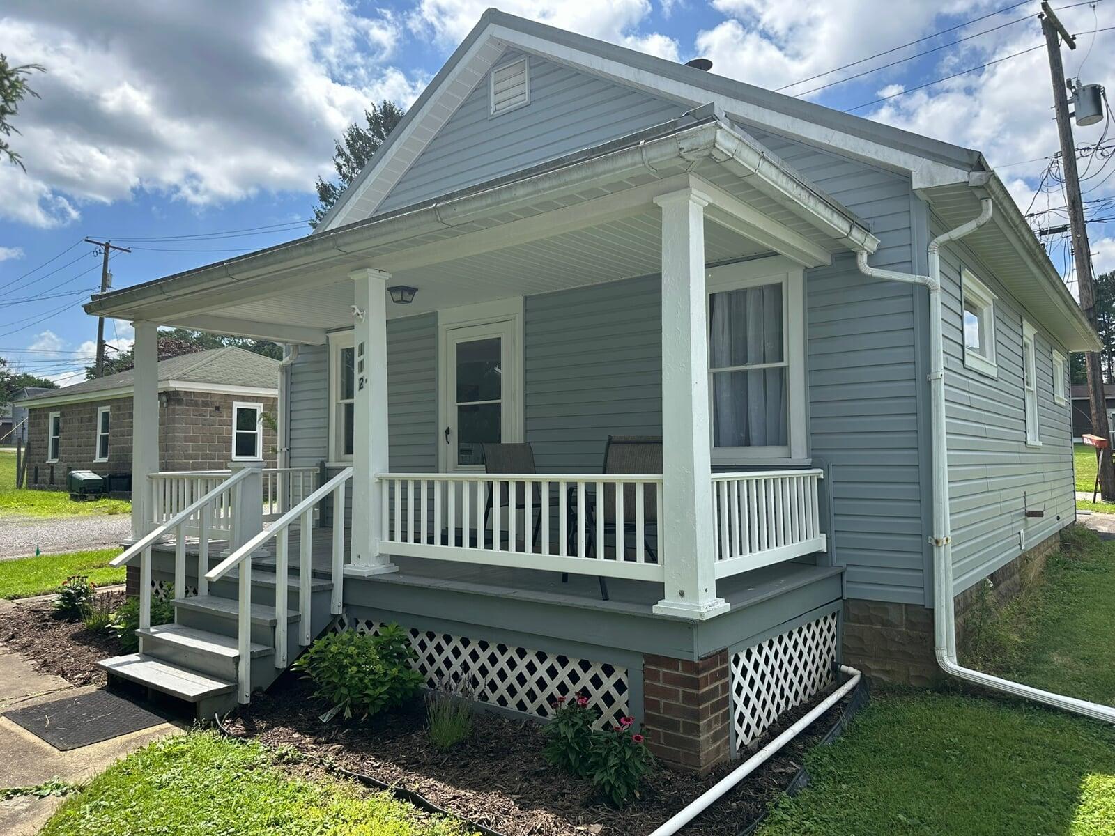 Private Covered Porch