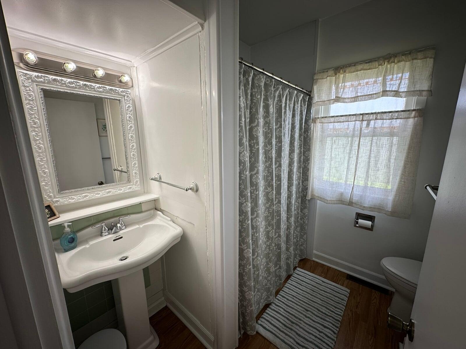 Spacious Walk-In Shower